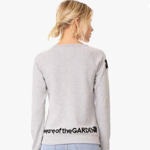 freecity We Are The Beat Sweatshirt in Grey Size Large - Picture 2 of 5